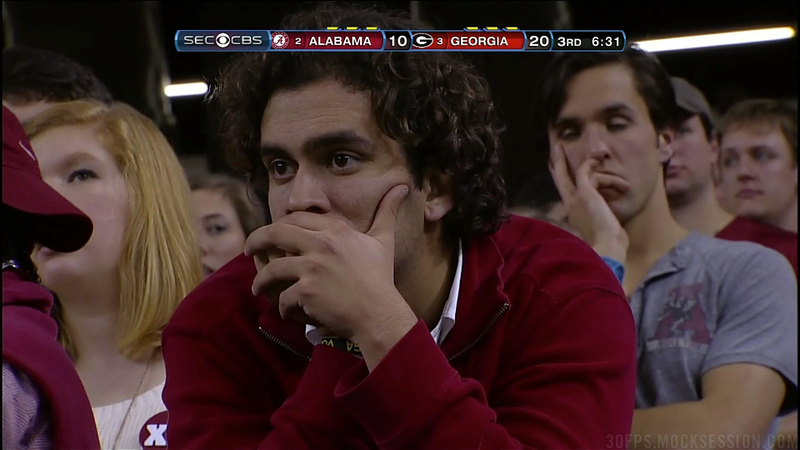 Illustration for article titled Sad Alabama Fans: A Gallery